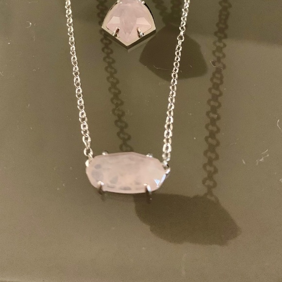 KENDRA SCOTT Rhodium Plated Ever Pendant Necklace - Picture 9 of 10